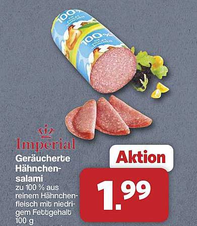 Geräucherte Hähnchen-salami