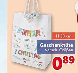 Geschenktüte versch. Größen
