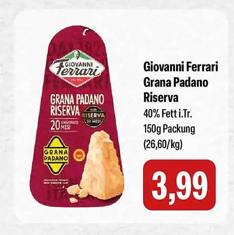 Giovanni Ferrari Grana Padano Riserva