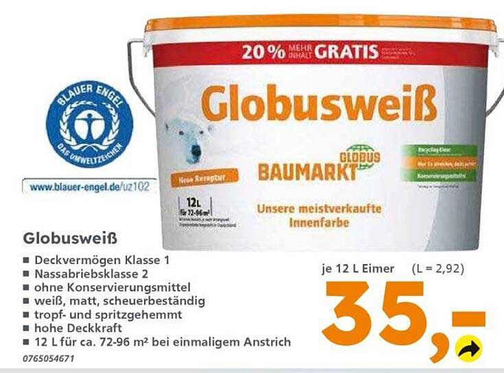 Globusweiß