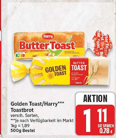 Golden Toast/Harry*** Toastbrot