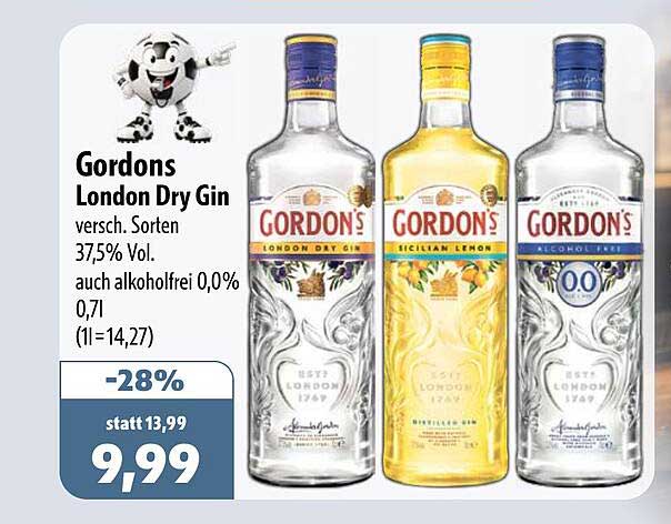 Gordons London Dry Gin