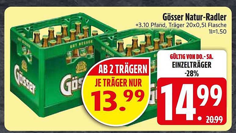 Gösser Natur-Radler