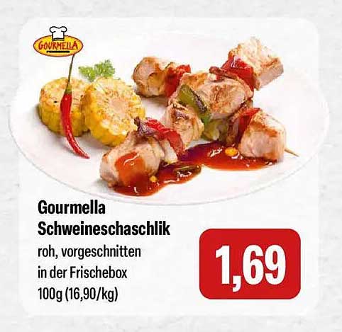 Gourmella Schweineschaschlik