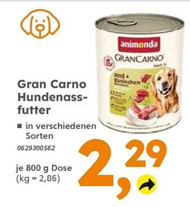 Gran Carno Hundenassfutter