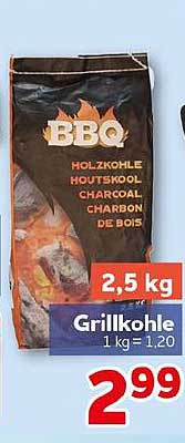 Grillkohle