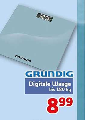 GRUNDIG Digitale Waage bis 180 kg