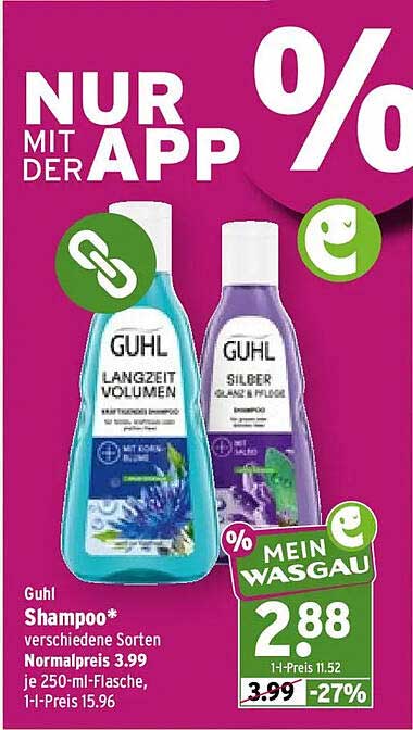 Guhl Shampoo* verschiedene Sorten