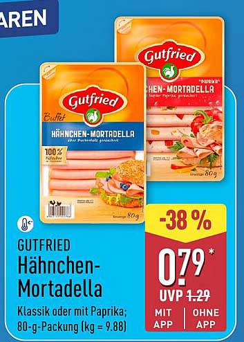 GUTFRIED Hähnchen-Mortadella