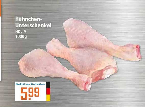 Hähnchen-Unterschenkel HKL A 1000g