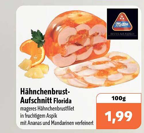 Hähnchenbrust-Aufschnitt Florida