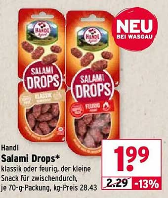 Handl Salami Drops*