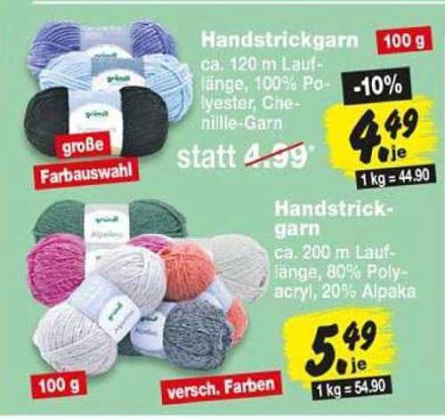 Handstrickgarn
