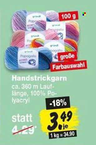 Handstrickgarn