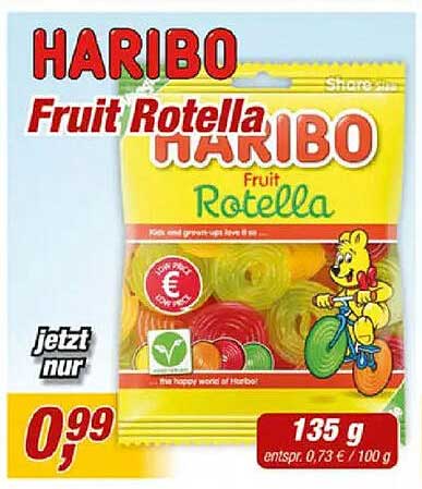 HARIBO Fruit Rotella