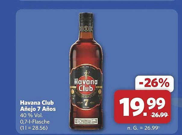 Havana Club Añejo 7 Años