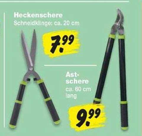 Heckenschere Schnellklinge ca. 20 cm