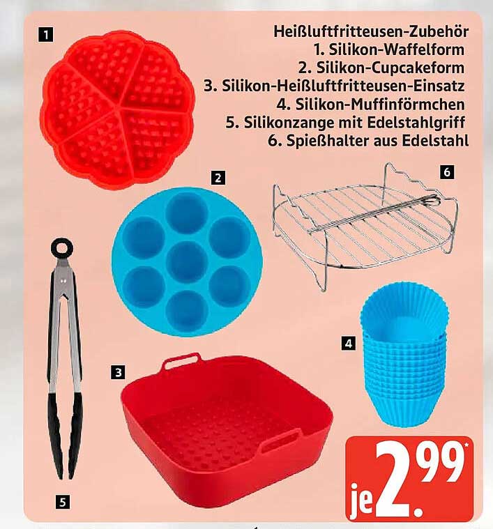 Heißluftfritteusen-Zubehör