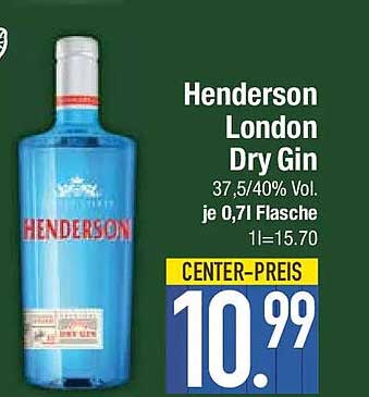 Henderson London Dry Gin