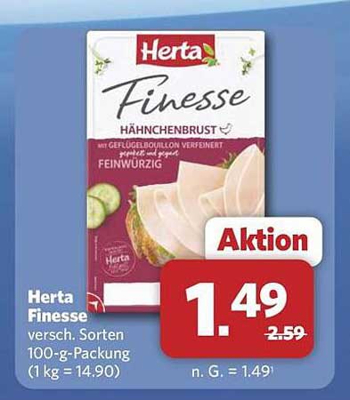 Herta Finesse Hähnchenbrust
