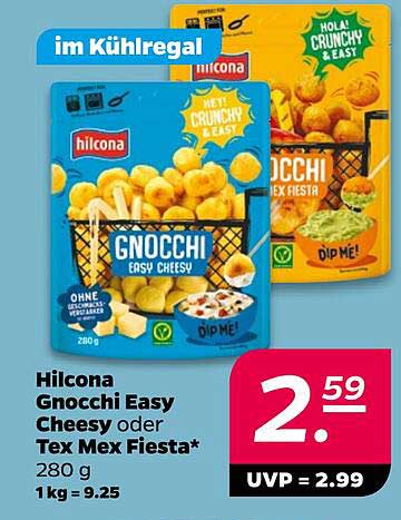 Hilcona Gnocchi Easy Cheesy oder Tex Mex Fiesta*