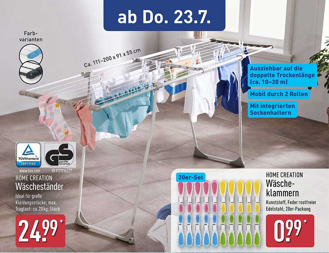 HOME CREATION Wäscheständer