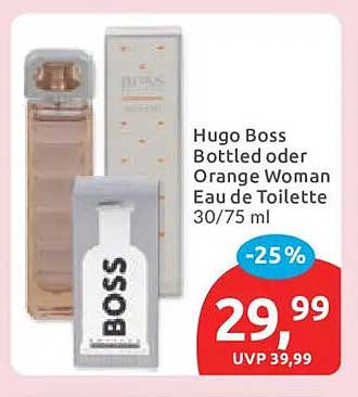Hugo Boss Bottled oder Orange Woman Eau de Toilette 30/75 ml