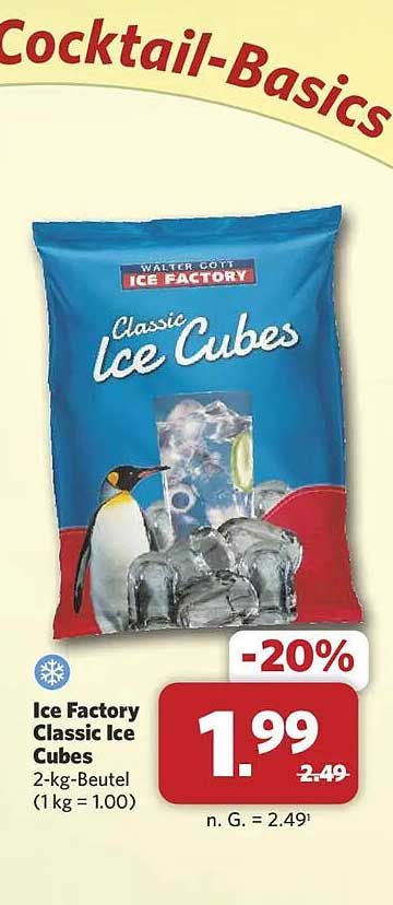 Ice Factory Classic Ice Cubes