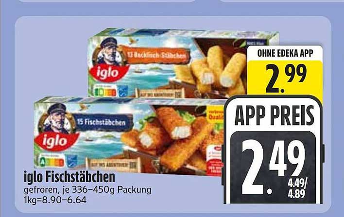 iglo Fischstäbchen