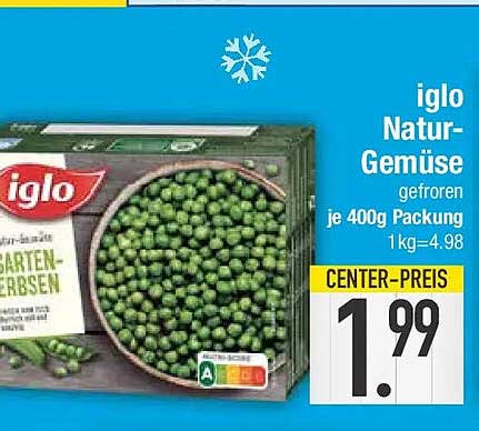 iglo Natur-Gemüse gefroren