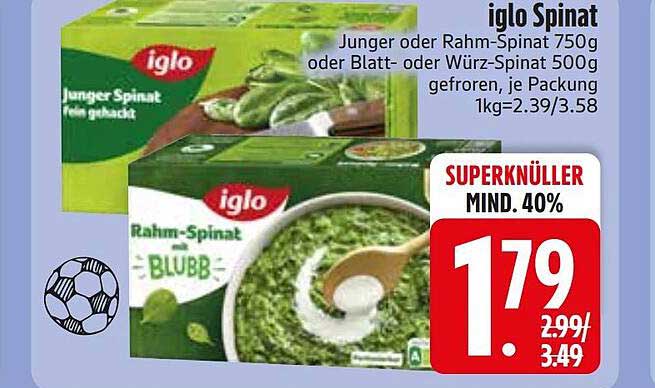 iglo Spinat