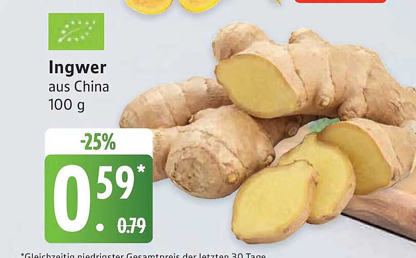 Ingwer aus China 100 g
