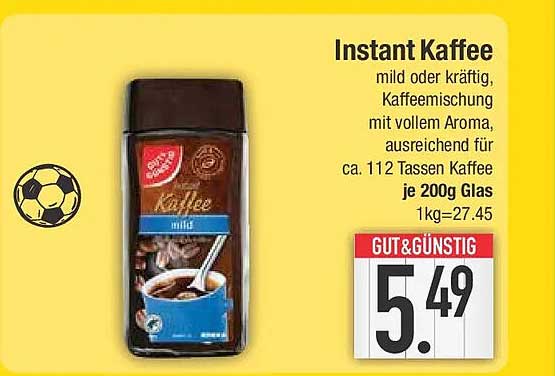 Instant Kaffee
