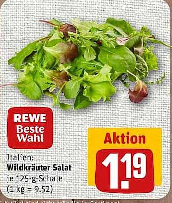 Italien: Wildkräuter Salat