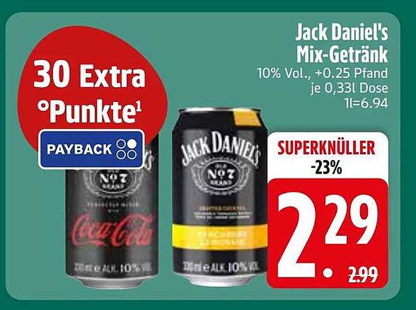 Jack Daniel's Mix-Getränk