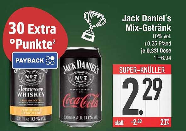 Jack Daniel's Mix-Getränk