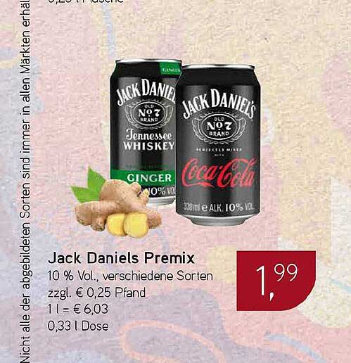 Jack Daniels Premix