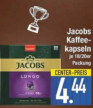 Jacobs Kaffeekapseln je 18/20er Packung
