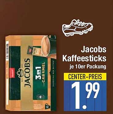 Jacobs Kaffeesticks je 10er Packung