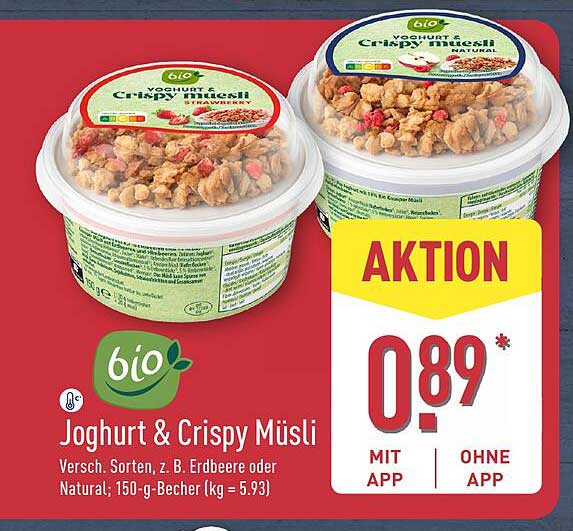 Joghurt & Crispy Müsli