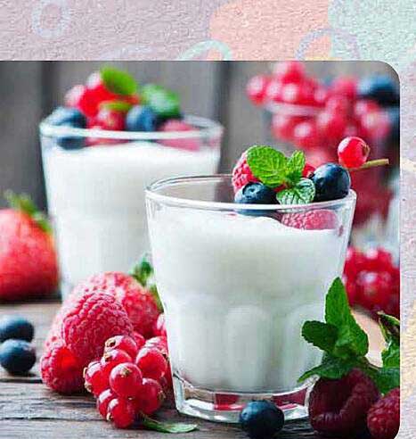 Joghurt mit Beeren