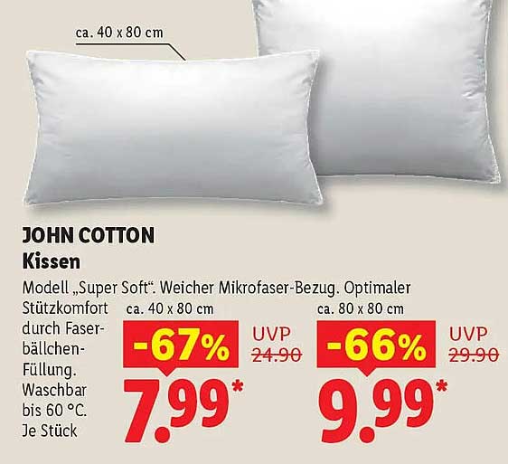 JOHN COTTON Kissen