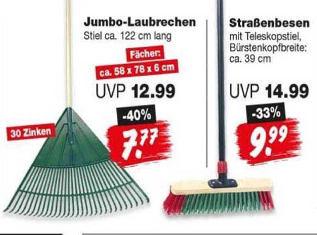 Jumbo-Laubrechen