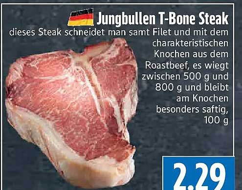 Jungbullen T-Bone Steak