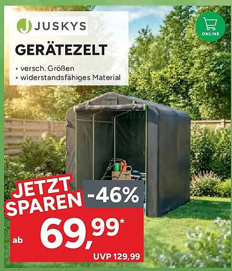 JUSKYS GERÄTEZELT