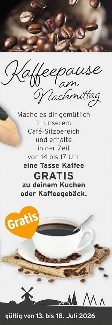 Kaffeepause am Nachmittag