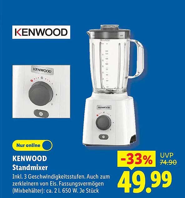 KENWOOD Standmixer