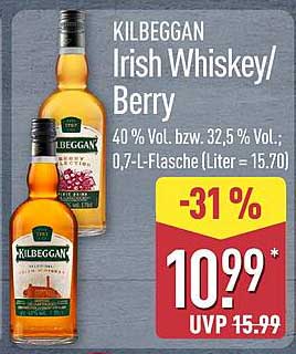 KILBEGAN Irish Whiskey/Berry