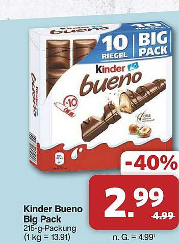 Kinder Bueno Big Pack