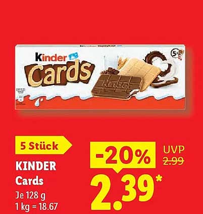 KINDER Cards